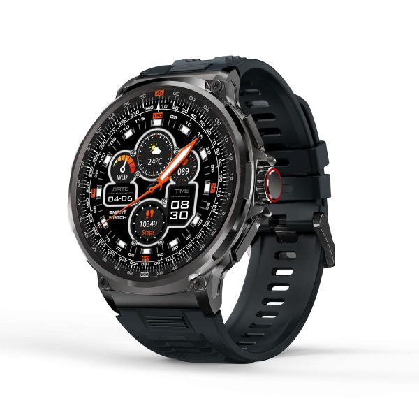 LIGE New 710mAh Large Capacity Battery Smart Watch Men Outdoor Sports Health Tracking Waterproof Smart Bracelet Bluetooth Call Rugged Smart Watch 2025 Gift