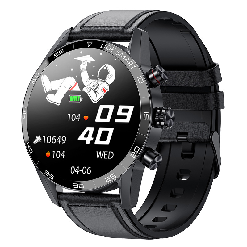 2025 LIGE BW0408 Original AMOLED HD Bluetooth Call Smart watch
