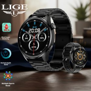 Top Edition New SmartWatch Call Multifunctional Business 1.46” Waterproof Smart Watch, Bluetooth Call Heart Rate Blood Pressure Blood Oxygen.