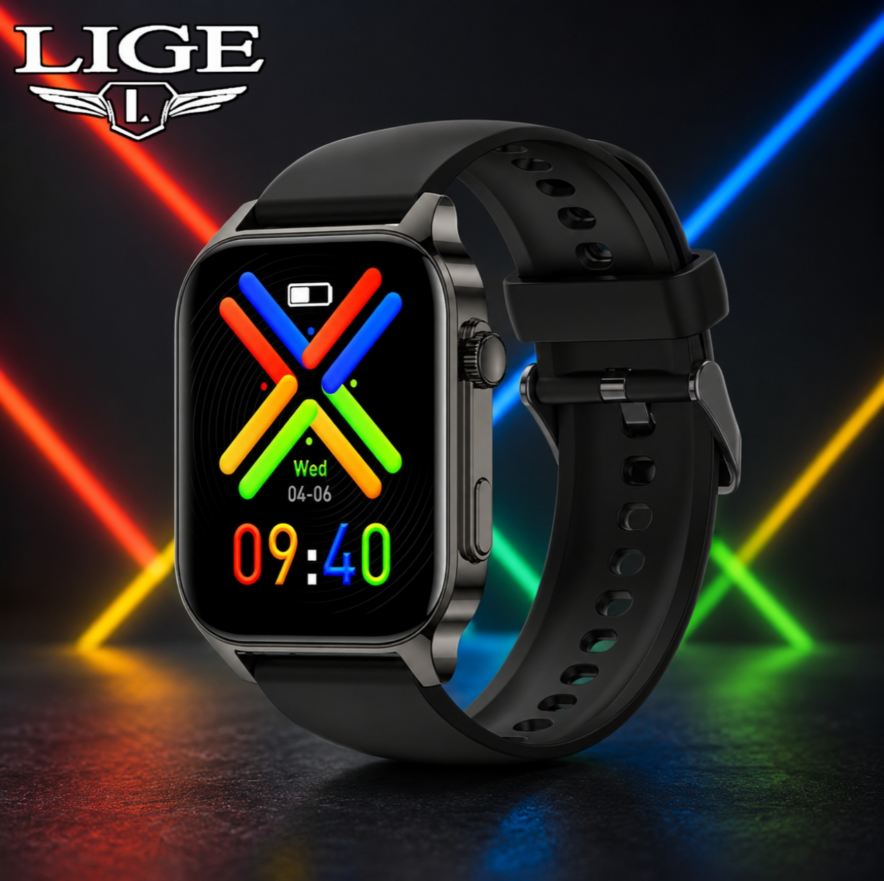 Bluetooth Calling Smartwatch with HD Display and Fitness Tracking