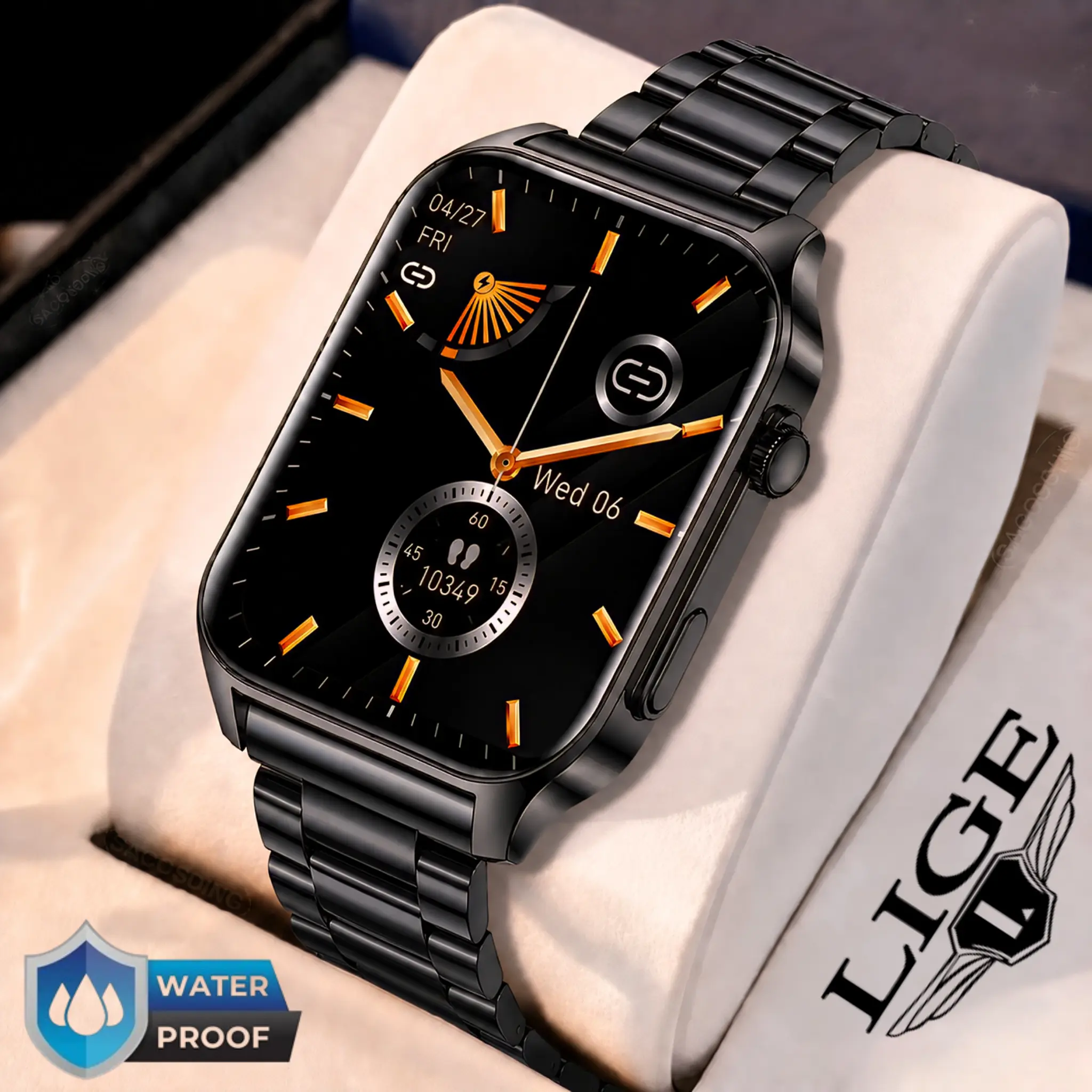 Bluetooth Calling Smartwatch with HD Display and Fitness Tracking
