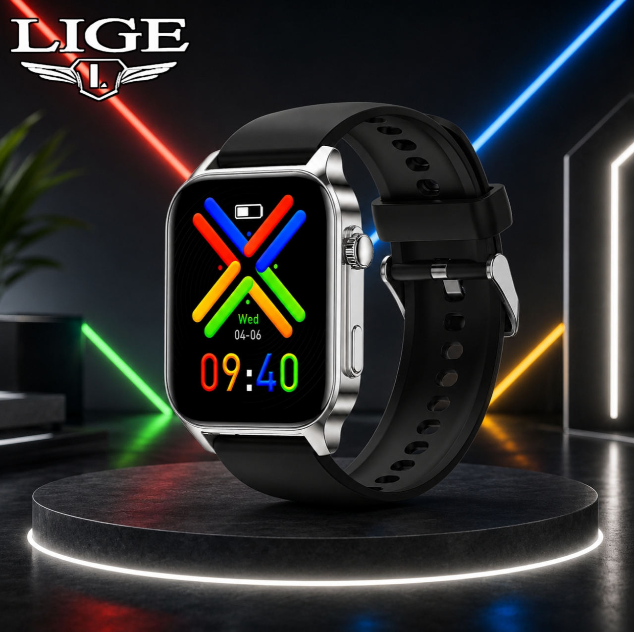 Bluetooth Calling Smartwatch with HD Display and Fitness Tracking