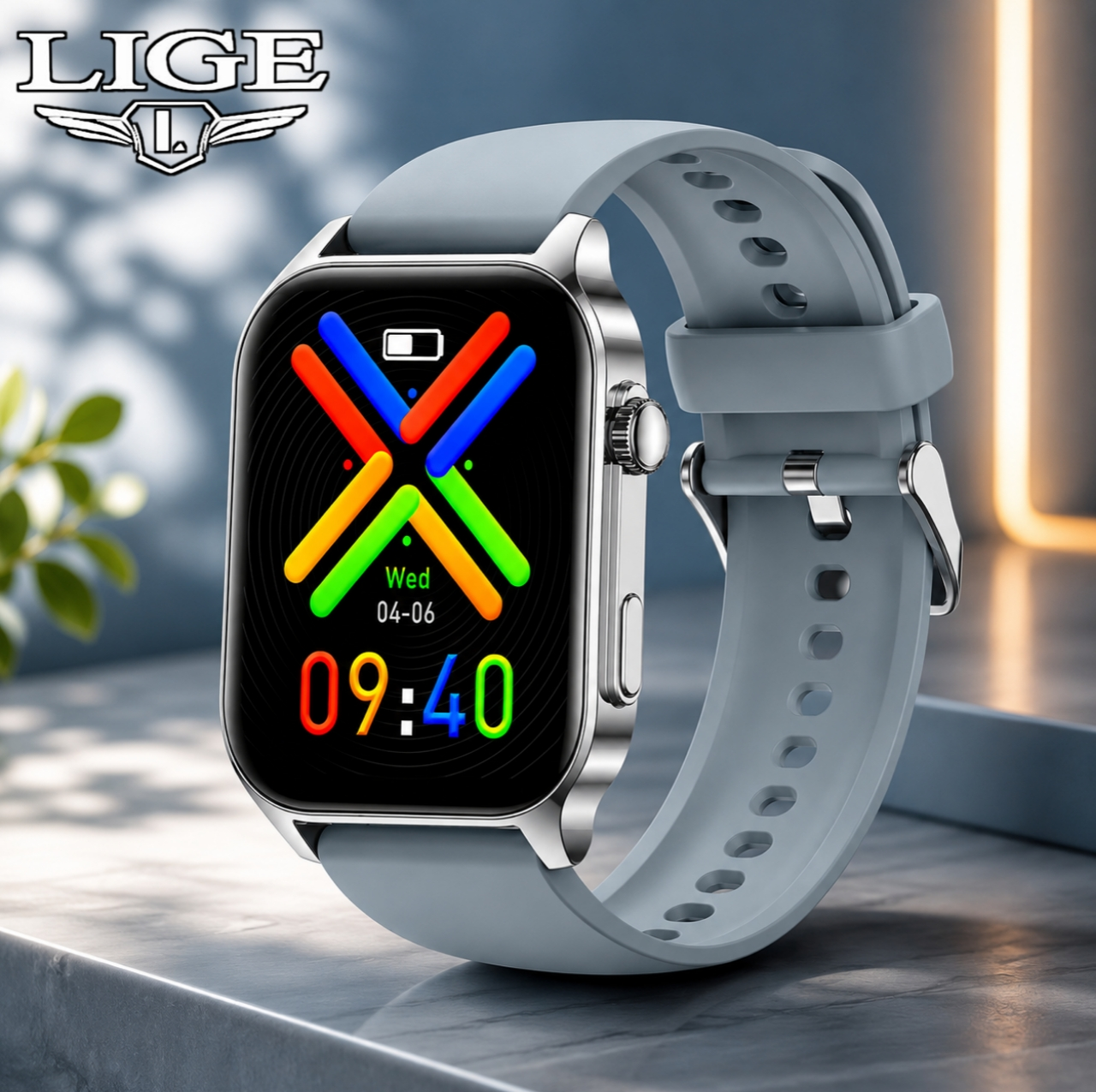 Bluetooth Calling Smartwatch with HD Display and Fitness Tracking